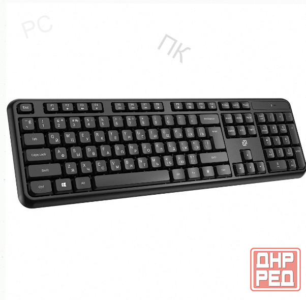 Клавиатура (ар:арт-9142) Oklick K888w, Usb, черный тип подключения: беспроводная, интерфейс: Usb Донецк - изображение 1