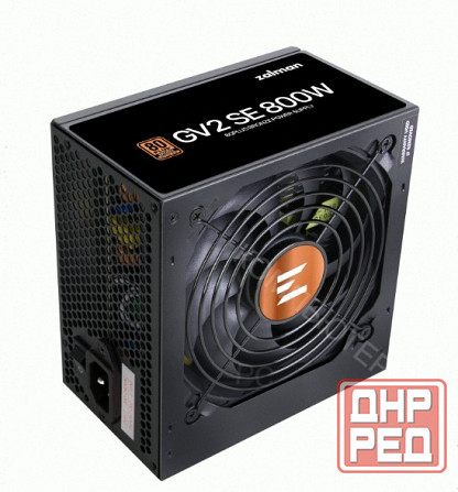 Блок (ар:арт-8987) питания Zalman Zm800-Gv2se, 800 вт, 80 Plus Bronze, черный Донецк - изображение 2
