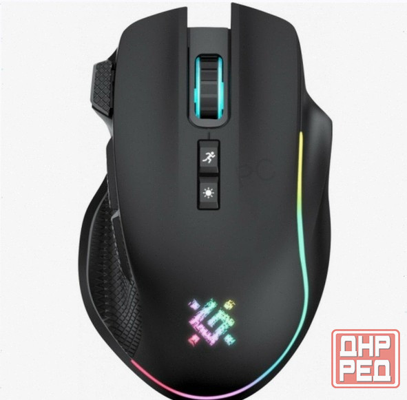 Мышь (арт:арт-1102) Defender Thunder Gm-213 черн, радуж,8кн,1600dpi,400мач (52213) Донецк - изображение 1