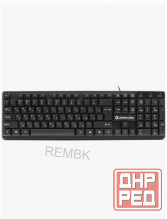 Проводная [арт-6403] клавиатура Defender Symbol Hb-559 (Ru, черный,104 кн,1.5м) (45559) Донецк - изображение 1