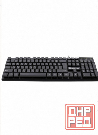 Проводная [арт-6403] клавиатура Defender Symbol Hb-559 (Ru, черный,104 кн,1.5м) (45559) Донецк - изображение 2