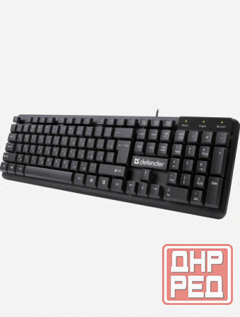 Проводная [арт-6403] клавиатура Defender Symbol Hb-559 (Ru, черный,104 кн,1.5м) (45559) Донецк - изображение 3
