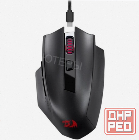 Мышь [арт-7240] беспроводная Redragon Woki Defender, 26000dpi, черный Донецк - изображение 3