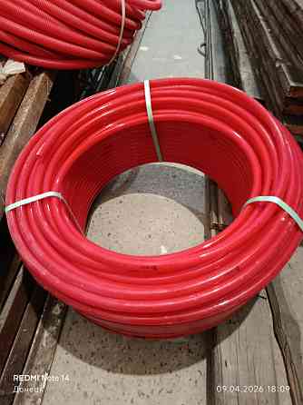 Продам трубу под тёплый пол гофра антипожарная поддоны Донецк