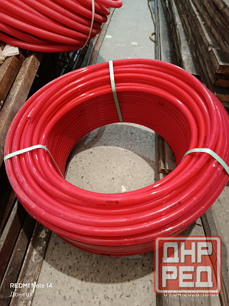 Продам трубу под тёплый пол гофра антипожарная поддоны Донецк - изображение 1