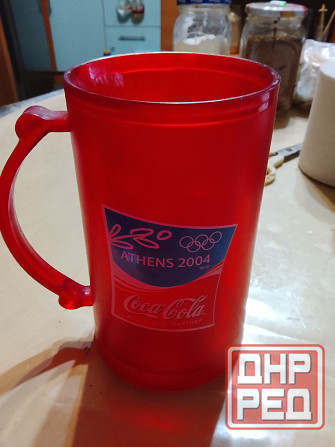 Винтажная кружка для Кока колы Донецк - изображение 1