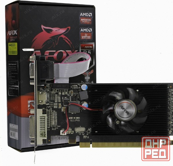 Видеокарта [арт-7163] Afox Radeon R5 230 2048mb Lp Single Fan (Afr5230-2048d3l5) Макеевка - изображение 3
