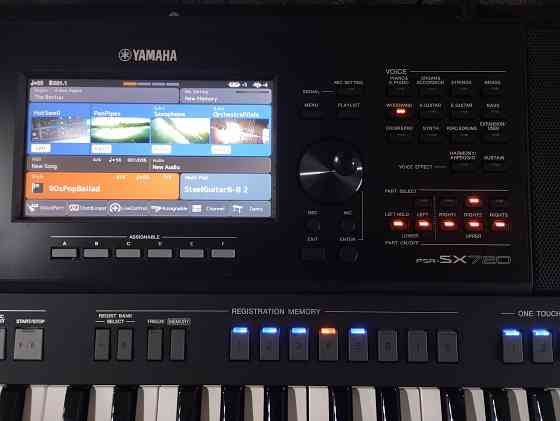 YAMAHA psr SX 720 Снежное