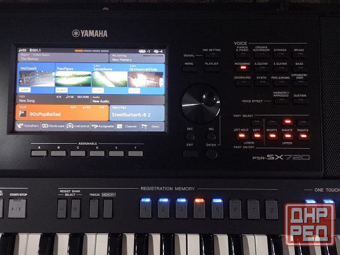 YAMAHA psr SX 720 Снежное - изображение 2