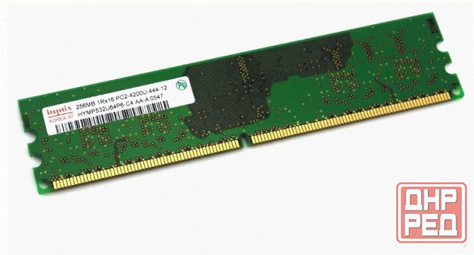 Оперативная (ар:арт-5484) память Dimm Ddr2 Hynix 256 мб 533 мгц Cl4 (Hymp532u64bp6-C4) б/у Макеевка - изображение 1
