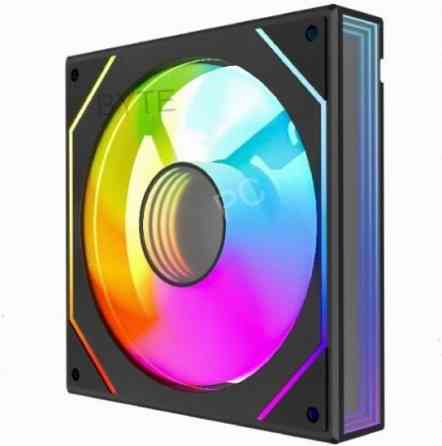 Вентилятор (арт-6777) Powercase M52-12, Argb, черный Донецк