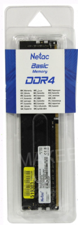 Модуль - арт-7344 памяти Ddr4 8gb 3200mhz Netac Ntbsd4p32sp-08 Pc-25600 Макеевка