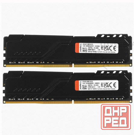 Оперативная - арт-6786 память Kingston Kf432c16bb1k2/32wp, 32gb (2x16gb) 3200mt/S Ddr4 Cl16 Dimm, че Макеевка - изображение 2