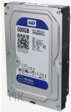 Жесткий - арт-3150 диск Western Digital Wd Blue Desktop 500гб (Wd5000azlx) Макеевка