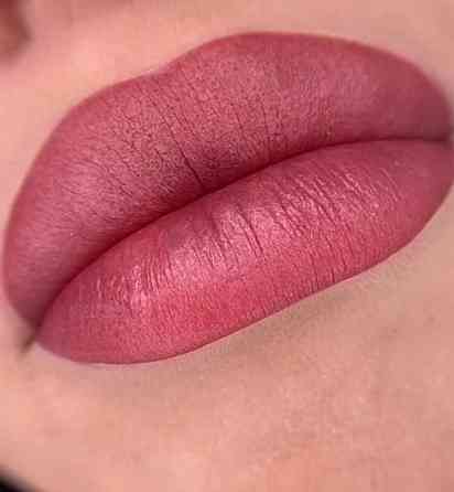 Перманентный макияж губ, межреснички, бровей Донецк