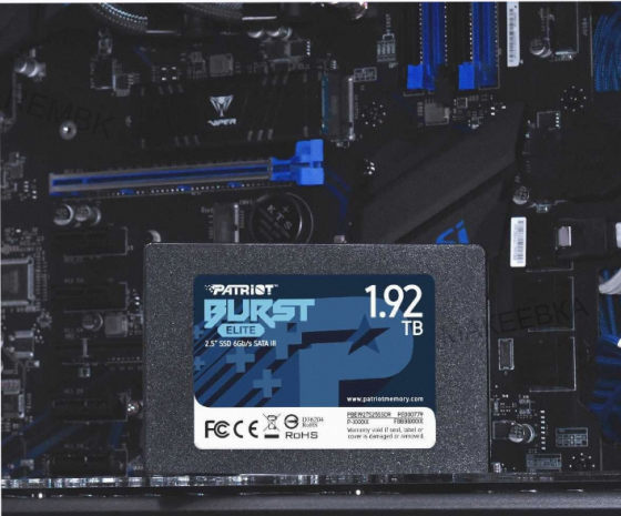 Ssd (арт:арт-2206) диск Patriot Memory Patriot 2.5" 1920гб Sata (Pbe192ts25ssdr) Макеевка