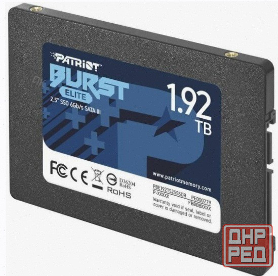 Ssd (арт:арт-2206) диск Patriot Memory Patriot 2.5" 1920гб Sata (Pbe192ts25ssdr) Макеевка - изображение 2