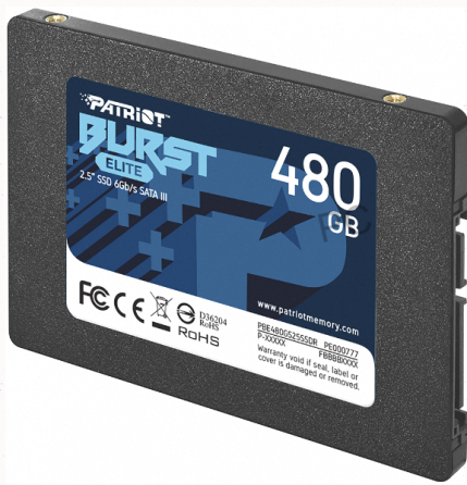 Твердотельный (арт-7196) накопитель Ssd 2.5" Patriot Memory 480гб Sata (Pbe480gs25ssdr) Макеевка
