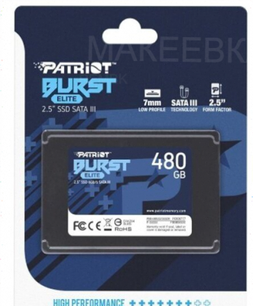 Твердотельный (арт-7196) накопитель Ssd 2.5" Patriot Memory 480гб Sata (Pbe480gs25ssdr) Макеевка
