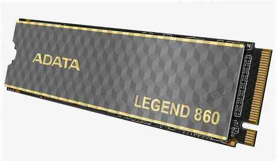 Твердотельный [арт-6238] накопитель Ssd M.2 Nvme Adata 1tb Legend 860 Pcie 4.0 (Sleg-860-1000gcs) Макеевка
