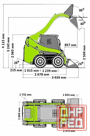 Мини-погрузчик Zoomlion ZS120V Луганск - изображение 8