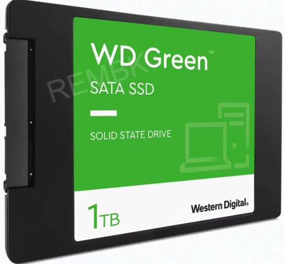 Твердотельный (ар:арт-8754) накопитель Ssd 1tb Western Digital Green Wds100t3g0a Sata3 2.5 Макеевка
