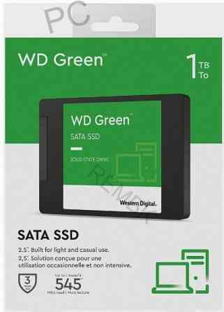 Твердотельный (ар:арт-8754) накопитель Ssd 1tb Western Digital Green Wds100t3g0a Sata3 2.5 Макеевка