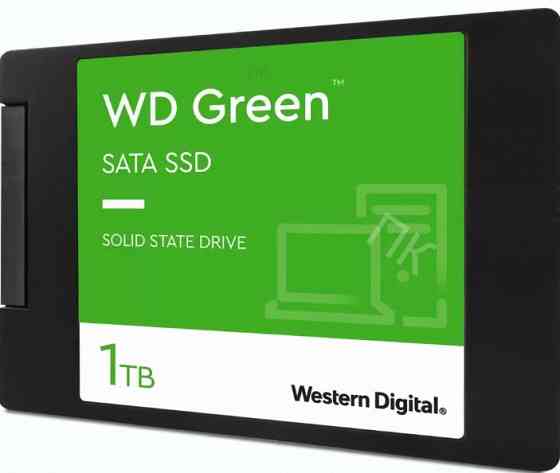 Твердотельный (ар:арт-8754) накопитель Ssd 1tb Western Digital Green Wds100t3g0a Sata3 2.5 Макеевка