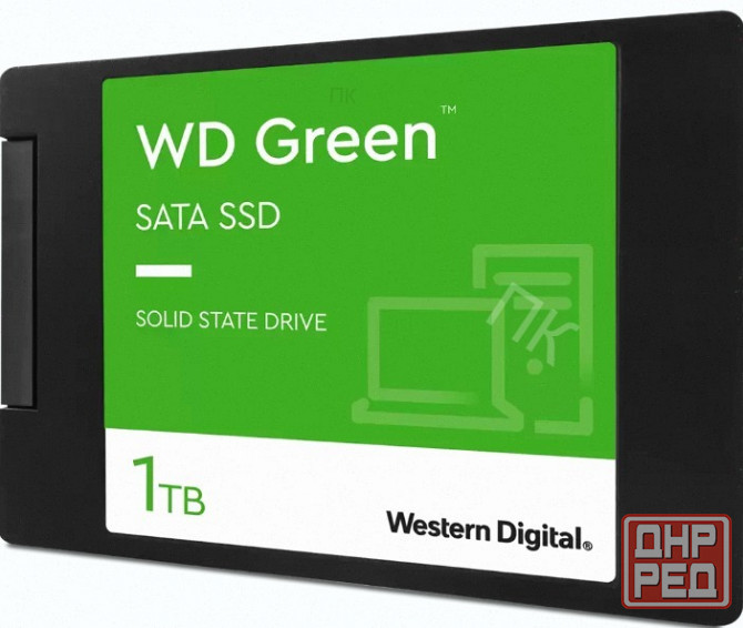 Твердотельный (ар:арт-8754) накопитель Ssd 1tb Western Digital Green Wds100t3g0a Sata3 2.5 Макеевка - изображение 2