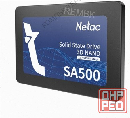 Ssd (ар:арт-8735) диск Netac Sa500, 512гб, 2.5", Sata (Nt01sa500-512-S3x) Макеевка - изображение 1