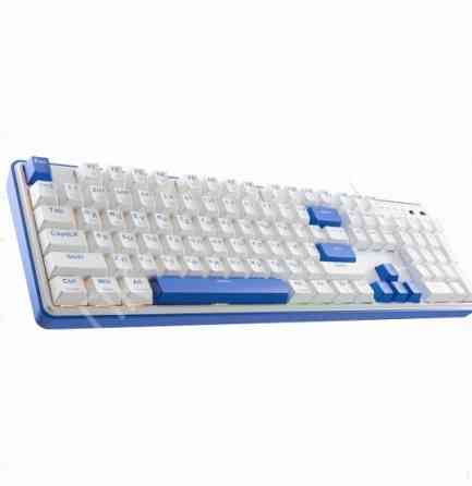 Клавиатура (арт-3004) Redragon Faye Pro Ru, Rgb, белый-синий (72257) Донецк