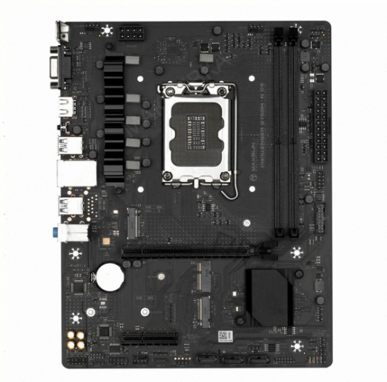 Материнская [арт-6158] плата Maxsun Ms-Challenger B760m-N D5 1700, B760, 2xddr5, Matx, Rtl Макеевка