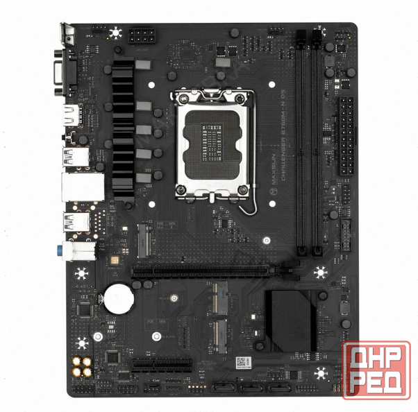 Материнская [арт-6158] плата Maxsun Ms-Challenger B760m-N D5 1700, B760, 2xddr5, Matx, Rtl Макеевка - изображение 2