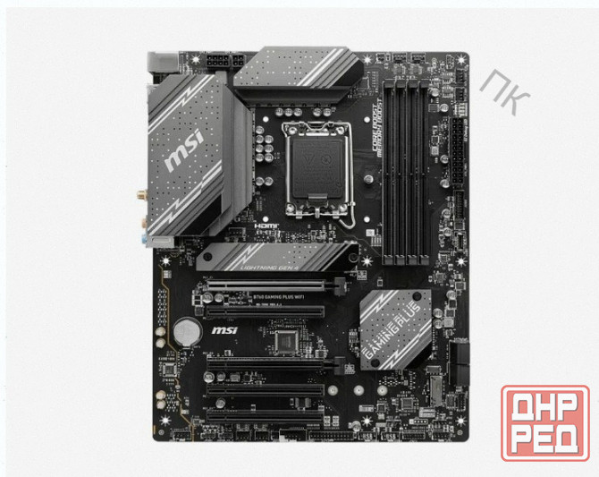 Материнская (арт-4284) плата Msi B760 S1700 Atx B760 Gaming Plus Wifi Lga 1700 Макеевка - изображение 1