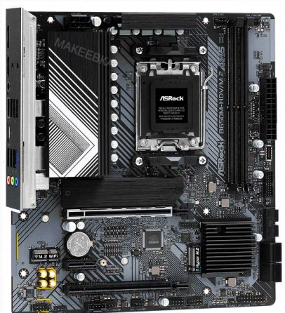 Материнская (арт-7328) плата Asrock B650m-Hdv/M.2 (Am5 Matx) Макеевка