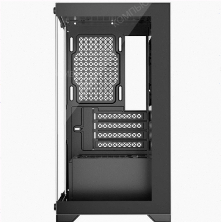 Корпус [арт-8360] 1stplayer Miku Mi2 Black (Mi2-Bk-3f1) / Matx / 3x120mm Led Fans Донецк