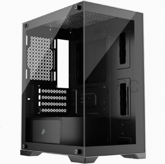 Корпус [арт-8360] 1stplayer Miku Mi2 Black (Mi2-Bk-3f1) / Matx / 3x120mm Led Fans Донецк