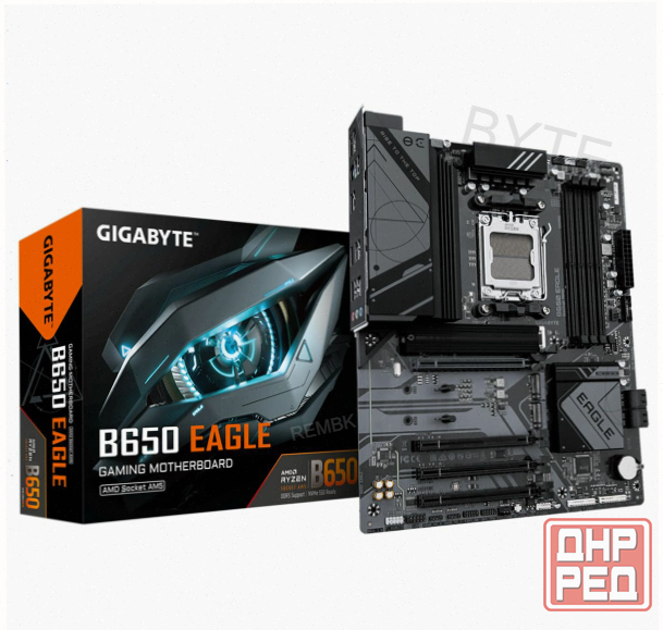 Материнская (ар:арт-1250) плата Gigabyte B650 Eagle, Rtl Макеевка - изображение 1