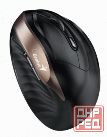 Мышь (ар:арт-6206) Genius Ergo 8250s вертикальная беспроводная черный (31030031400) Донецк - изображение 1