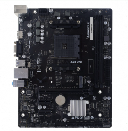 Материнская (ар:арт-6684) плата Biostar A520mhp, Am4, Amd A520, Micro-Atx, Rtl (A520mhp 2.0) Макеевка