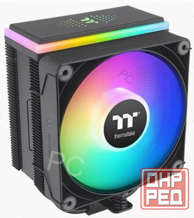 Кулер [арт-7779] для процессора Thermaltake Astria 400 Argb Lighting [Cl-P120-Ca12sw-A] черный Донецк - изображение 1