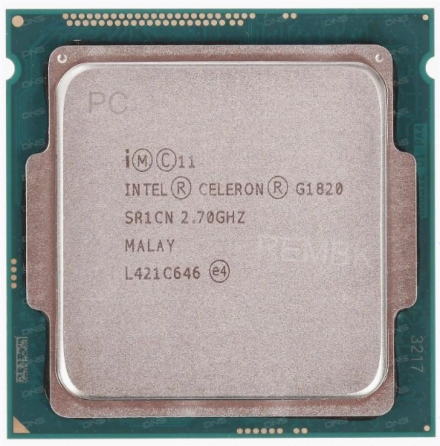 Процессор [арт-3490] Intel Celeron G1820 Lga1150, 2 X 2700 мгц б/у Макеевка