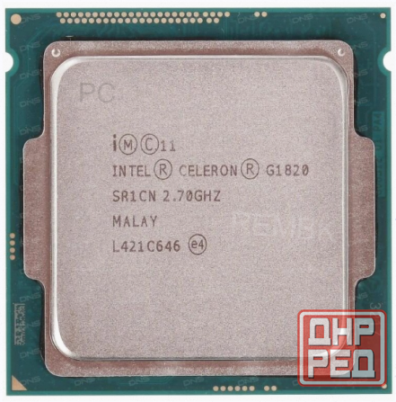 Процессор [арт-3490] Intel Celeron G1820 Lga1150, 2 X 2700 мгц б/у Макеевка - изображение 1