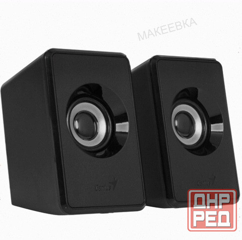 Колонки [арт-7502] Genius Sp-125u черный Донецк - изображение 1