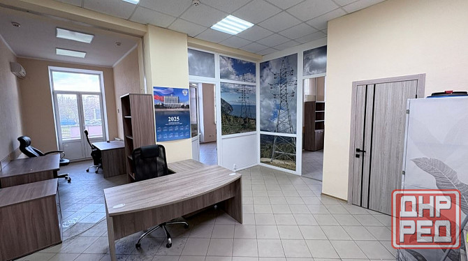 Аренда 86кв.м. Офис с Мебелью 3 кабинета+холл около Крытого рынка Донецк - изображение 1