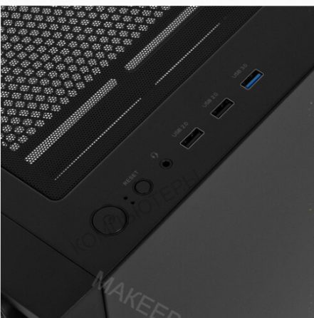 Корпус [арт-5796] Xastra A411m [A411m-4fg12a] черный Донецк