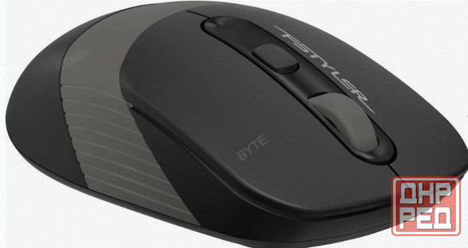 A-4tech (ар:арт-7164) мышь Fstyler Fg10s черный/серый оптическая (2000dpi) беспроводная Usb [1204030 Донецк - изображение 3