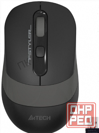 A-4tech (ар:арт-7164) мышь Fstyler Fg10s черный/серый оптическая (2000dpi) беспроводная Usb [1204030 Донецк - изображение 2