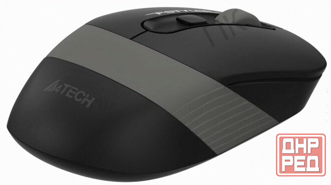 A-4tech (ар:арт-7164) мышь Fstyler Fg10s черный/серый оптическая (2000dpi) беспроводная Usb [1204030 Донецк - изображение 4