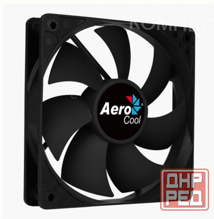 Вентилятор (ар:арт-6621) для компьютерного корпуса 120мм Aerocool Force 12 Black Макеевка - изображение 1